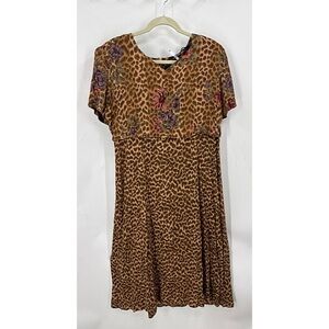 Brett Alixander vintage "layered look" maxi dress from the 1990s. 14